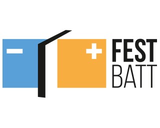 Logo des Kompetenzclusters für Festkörperbatterien .