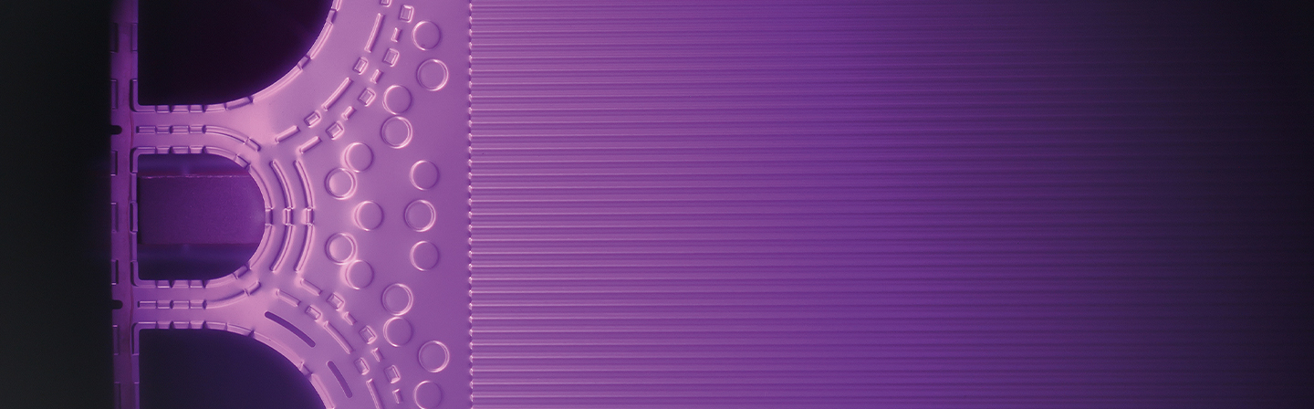 Functionalization of a metallic bipolar plate by means of plasma nitriding.